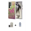 MARSİLYAN™- Galaxy S24 Ultra Kılıf Zirve Modern Prime - Siyah Joko Magic 5D Cam + Bilvis Titan Kamera Lens - DNMR