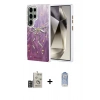 MARSİLYAN™- Galaxy S24 Ultra Kılıf Zirve Modern Prime - Siyah Joko Magic 5D Cam + Bilvis Titan Kamera Lens - DNMR