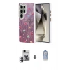 MARSİLYAN™- Galaxy S24 Ultra Kılıf Zirve Modern Prime - Siyah Joko Magic 5D Cam + PVD Metal Kamera Lens - PE