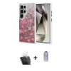 MARSİLYAN™- Galaxy S24 Ultra Kılıf Zirve Modern Prime - Siyah Joko Magic 5D Cam + Kamera Lens Koruma Cam - SF