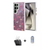 MARSİLYAN™- Galaxy S24 Ultra Kılıf Zirve Modern Prime - Siyah Joko Magic 5D Cam + Kamera Lens Koruma Cam - SF
