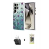 MARSİLYAN™- Galaxy S24 Ultra Kılıf Zirve Modern Prime - Siyah Joko Magic 5D Hayalet Cam + Kamera Lens Koruma Cam - SF