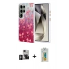 MARSİLYAN™- Galaxy S24 Ultra Kılıf Zirve Modern Prime - Siyah Polymer Nano Ekran Koruyucu + PVD Metal Kamera Lens - DNMR