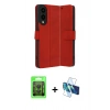 MARSİLYAN™- Galaxy S25 Edge Kılıf Siluet Işık Serisi - Siyah 3D Antistatik Cam Ekran Koruyucu + Raze Metal Kamera Lens - SH