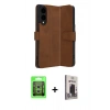 MARSİLYAN™- Galaxy S25 Edge Kılıf Siluet Işık Serisi - Siyah Bilvis Hayalet Cam Ekran Koruyucu + Raze Metal Kamera Lens - GS