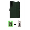 MARSİLYAN™- Galaxy S25 Edge Kılıf Siluet Işık Serisi - Siyah Bilvis Hayalet Cam Ekran Koruyucu + Raze Metal Kamera Lens - GS