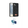 MARSİLYAN™- Galaxy S25 Plus Kılıf Vadi Klasik Serisi - Siyah 3D Antistatik Seramik Nano Ekran Koruyucu