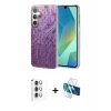 MARSİLYAN™- Galaxy S25 Plus Kılıf Zirve Modern Prime - Siyah 3D Antistatik Seramik Nano Ekran Koruyucu + Raze Metal Kamera Lens - GS