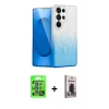 MARSİLYAN™- Galaxy S25 Ultra Kılıf Eksen Minimal Özel Seri - Siyah Bilvis Hayalet Cam Ekran Koruyucu + Raze Metal Kamera Lens - MI