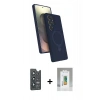 MARSİLYAN™- Galaxy S25 Ultra Kılıf İz Işık Koleksiyonu - Şeffaf Polymer Nano Ekran Koruyucu + Bilvis Titan Kamera Lens - LT
