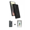 MARSİLYAN™- Galaxy S25 Ultra Kılıf İz Işık Koleksiyonu - Şeffaf Polymer Nano Ekran Koruyucu + Bilvis Titan Kamera Lens - LT