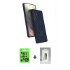 MARSİLYAN™- Galaxy S25 Ultra Kılıf İz Işık Koleksiyonu - Şeffaf Polymer Nano Ekran Koruyucu + Raze Metal Kamera Lens - NLGY