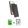 MARSİLYAN™- Galaxy S25 Ultra Kılıf İz Işık Koleksiyonu - Şeffaf Polymer Nano Ekran Koruyucu + Raze Metal Kamera Lens - NLGY