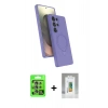 MARSİLYAN™- Galaxy S25 Ultra Kılıf İz Işık Koleksiyonu - Şeffaf Polymer Nano Ekran Koruyucu + Raze Metal Kamera Lens - NLGY