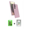 MARSİLYAN™- Galaxy S25 Ultra Kılıf İz Işık Koleksiyonu - Şeffaf Polymer Nano Ekran Koruyucu + Raze Metal Kamera Lens - NLGY