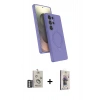 MARSİLYAN™- Galaxy S25 Ultra Kılıf İz Işık Koleksiyonu - Siyah Bilvis 3D Cam Ekran Koruyucu + Bilvis Titan Kamera Lens - GS