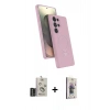 MARSİLYAN™- Galaxy S25 Ultra Kılıf İz Işık Koleksiyonu - Siyah Bilvis 3D Cam Ekran Koruyucu + Bilvis Titan Kamera Lens - SH