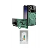 MARSİLYAN™- Galaxy S25 Ultra Kılıf Kıvılcım Modern Serisi - Şeffaf Polymer Nano Ekran Koruyucu