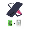 MARSİLYAN™- Galaxy S25 Ultra Kılıf Kozmos Yansıma Özel Seri - Şeffaf Polymer Nano Ekran Koruyucu + Raze Metal Kamera Lens - MI