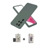MARSİLYAN™- Galaxy S25 Ultra Kılıf Kozmos Yansıma Özel Seri - Siyah Bilvis 3D Cam Ekran Koruyucu + Bilvis Titan Kamera Lens - TNGI