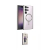 MARSİLYAN™- Galaxy S25 Ultra Kılıf Nova Işık Özel Seri - Siyah Bilvis 3D Cam Ekran Koruyucu
