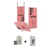 MARSİLYAN™- Galaxy S25 Ultra Kılıf Vadi Form Prime - Siyah Bilvis 3D Cam Ekran Koruyucu + Bilvis Titan Kamera Lens - GS