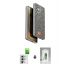 MARSİLYAN™- Galaxy S25 Ultra Kılıf Vadi Klasik Serisi - Şeffaf Polymer Nano Ekran Koruyucu + Raze Metal Kamera Lens - GS