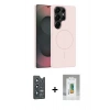 MARSİLYAN™- Galaxy S25 Ultra Kılıf Yankı Form Serisi - Şeffaf Polymer Nano Ekran Koruyucu + Bilvis Titan Kamera Lens - LT