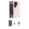 MARSİLYAN™- Galaxy S25 Ultra Kılıf Yankı Form Serisi - Siyah Joko Magic 5D Hayalet Cam + Bilvis Titan Kamera Lens - LT
