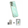 MARSİLYAN™- Galaxy S25 Ultra Kılıf Yankı Serisi - Şeffaf Polymer Nano Ekran Koruyucu + Bilvis Titan Kamera Lens - GS