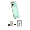 MARSİLYAN™- Galaxy S25 Ultra Kılıf Yankı Serisi - Şeffaf Polymer Nano Ekran Koruyucu + Bilvis Titan Kamera Lens - SH