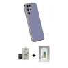 MARSİLYAN™- Galaxy S25 Ultra Kılıf Yankı Serisi - Şeffaf Polymer Nano Ekran Koruyucu + Bilvis Titan Kamera Lens - TNGI