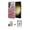 MARSİLYAN™- Galaxy S25 Ultra Kılıf Zirve Modern Prime - Şeffaf Polymer Nano Ekran Koruyucu + Bilvis Titan Kamera Lens - GS