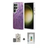 MARSİLYAN™- Galaxy S25 Ultra Kılıf Zirve Modern Prime - Şeffaf Polymer Nano Ekran Koruyucu + Bilvis Titan Kamera Lens - GS