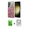 MARSİLYAN™- Galaxy S25 Ultra Kılıf Zirve Modern Prime - Şeffaf Polymer Nano Ekran Koruyucu + Raze Metal Kamera Lens - NLGY