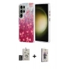 MARSİLYAN™- Galaxy S25 Ultra Kılıf Zirve Modern Prime - Siyah Bilvis 3D Cam Ekran Koruyucu + Bilvis Titan Kamera Lens - SH