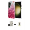 MARSİLYAN™- Galaxy S25 Ultra Kılıf Zirve Modern Prime - Siyah Joko Magic 5D Hayalet Cam + Bilvis Titan Kamera Lens - TNGI