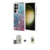 MARSİLYAN™- Galaxy S25 Ultra Kılıf Zirve Modern Prime - Siyah Joko Magic 5D Hayalet Cam + Bilvis Titan Kamera Lens - GS
