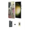 MARSİLYAN™- Galaxy S25 Ultra Kılıf Zirve Modern Prime - Siyah Joko Magic 5D Hayalet Cam + Bilvis Titan Kamera Lens - LT