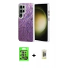 MARSİLYAN™- Galaxy S25 Ultra Kılıf Zirve Modern Prime - Siyah Joko Magic 5D Hayalet Cam + Raze Metal Kamera Lens - NLGY
