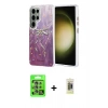 MARSİLYAN™- Galaxy S25 Ultra Kılıf Zirve Modern Prime - Siyah Joko Magic 5D Hayalet Cam + Raze Metal Kamera Lens - NLGY