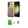 MARSİLYAN™- Galaxy S25 Ultra Kılıf Zirve Modern Prime - Siyah Joko Magic 5D Hayalet Cam + Raze Metal Kamera Lens - NLGY