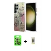 MARSİLYAN™- Galaxy S25 Ultra Kılıf Zirve Modern Prime - Siyah Joko Magic 5D Hayalet Cam + Raze Metal Kamera Lens - NLGY