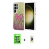 MARSİLYAN™- Galaxy S25 Ultra Kılıf Zirve Modern Prime - Siyah Joko Magic 5D Hayalet Cam + Raze Metal Kamera Lens - MI