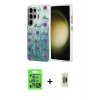 MARSİLYAN™- Galaxy S25 Ultra Kılıf Zirve Modern Prime - Siyah Joko Magic 5D Hayalet Cam + Raze Metal Kamera Lens - MI
