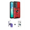 MARSİLYAN™- Galaxy S26 Kılıf Ahenk Klasik - Siyah 3D Antistatik Seramik Nano Ekran Koruyucu + Bilvis Titan Kamera Lens - GS