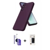 MARSİLYAN™- Galaxy S26 Kılıf Kozmos Yansıma Özel Seri - Siyah 3D Antistatik Hayalet Cam Ekran Koruyucu + Bilvis Titan Kamera Lens - GS