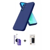 MARSİLYAN™- Galaxy S26 Kılıf Kozmos Yansıma Özel Seri - Siyah 3D Antistatik Hayalet Cam Ekran Koruyucu + Bilvis Titan Kamera Lens - GS