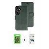 MARSİLYAN™- Galaxy S26 Kılıf Siluet Işık Serisi - Siyah 3D Antistatik Seramik Nano Ekran Koruyucu + Raze Metal Kamera Lens - SH