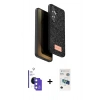MARSİLYAN™- Galaxy S26 Kılıf Vadi Klasik Serisi - Siyah 3D Antistatik Seramik Nano Ekran Koruyucu + Bilvis Titan Kamera Lens - MI